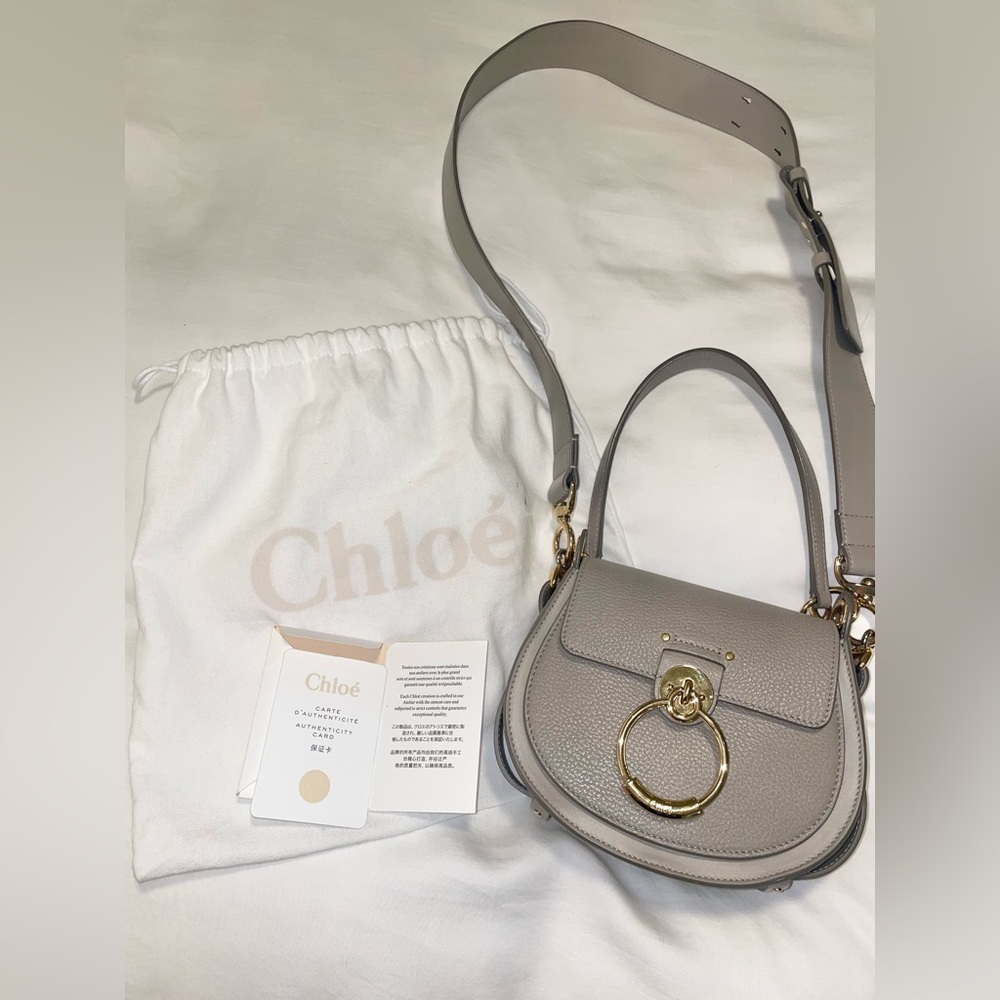 Chloe Tess Small Leather Crossbody
